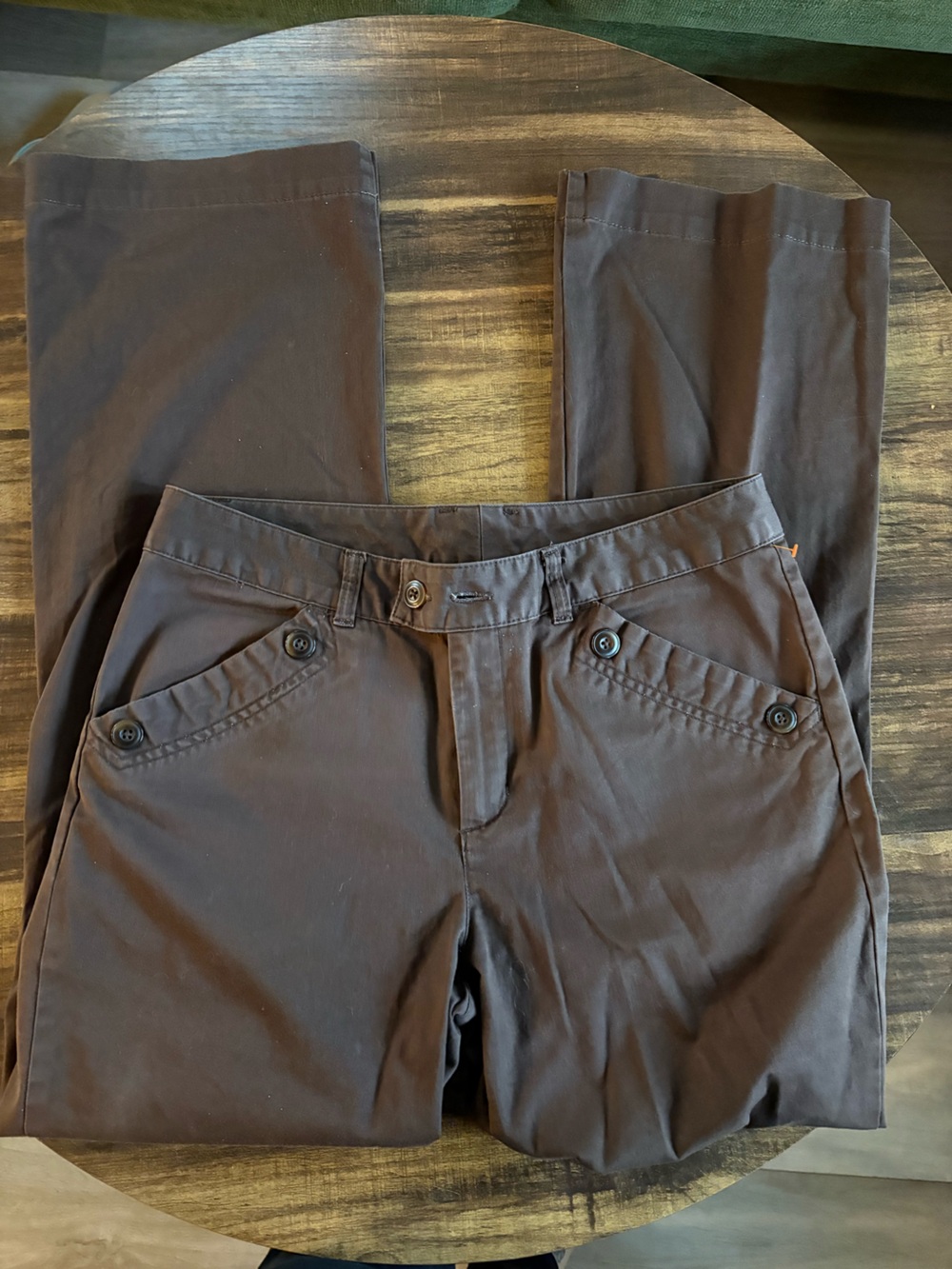 Columbia Brown Boot-Cut Womens Pants
